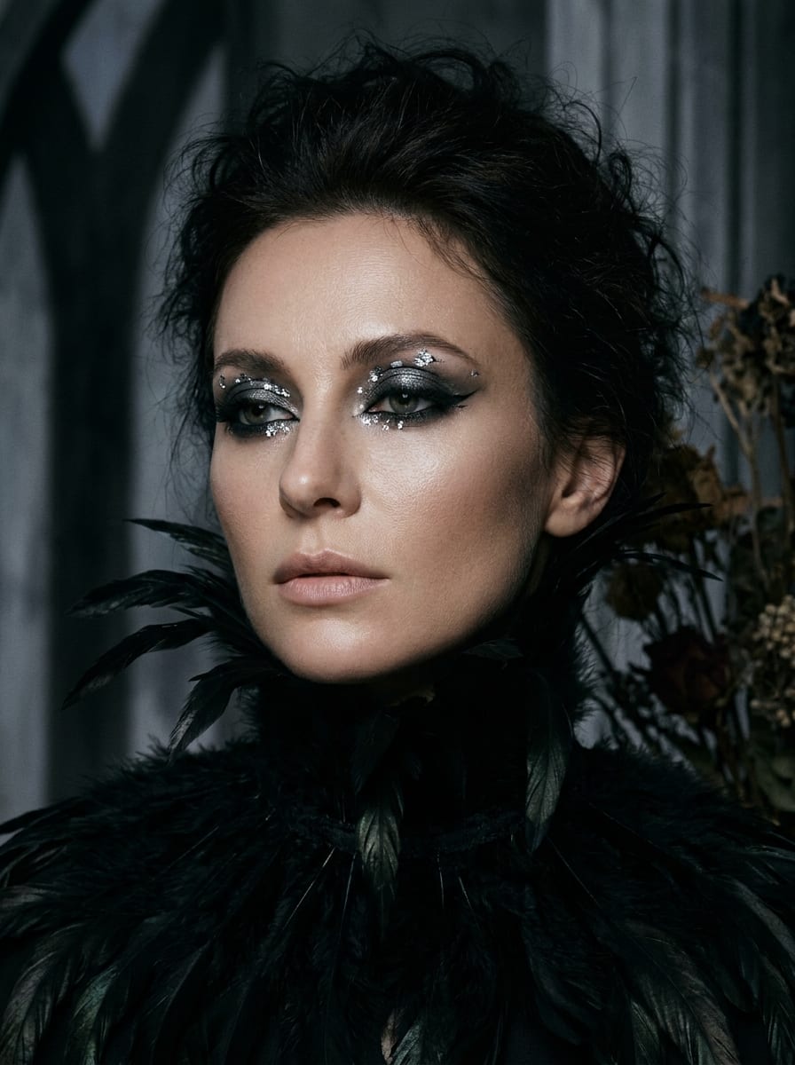 Dark Angel Makeup - Halloween Make-up